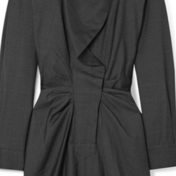 Isabel Marant Etoile Grey Valentine 100% Cotton Dress Size XS - Picture 7 of 16